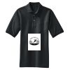 Heavyweight Cotton Pique Polo with Pocket Thumbnail